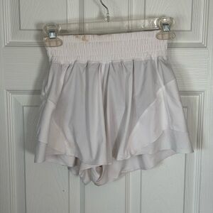 Lululemon Athletica WhiteAthletic Shorts